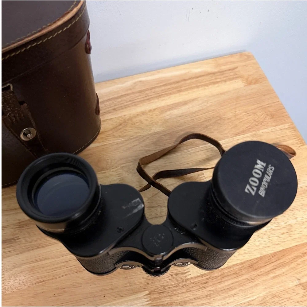 Vintage 7x-12x40 Zoom‎ Binoculars Japan Town & Country w/ Case